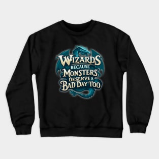 Wizard gamers Crewneck Sweatshirt